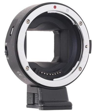 Adapter Ring EF-NEX, for Canon Lens to for Sony E mount A7M4 A7R3 A7R2 A7M3 A7R4 Auto Focus Auto Aperture Camera Body photography (Color : A)