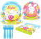 Ostern Partygeschirr Kinder,Partygeschirr Set Osterhase,Party Teller Set Osterhase,Party Teller,Osterhase Partygeschirr Set Für 20 Gäste,Ostern Hase Partyzubehör,Kindergeburtstag Party Decoration