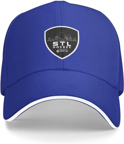 Baseballkappe Hip Hop Sonnenhut STL Hockey Powered by Fanville Baseballkappe Thermovisier Rugby-Hüte Hut Damen Herren