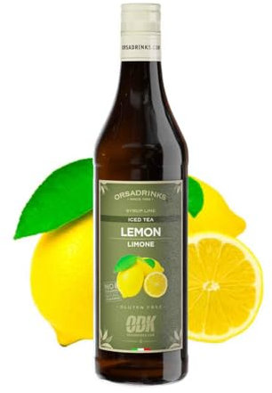 Sciroppo Odk Gusto Iced Tea Lemon Te Freddo al Limone Bottiglia Pet da 750 ml Senza Glutine