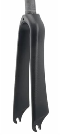 QAINKUN Bike Forks Carbon Fiber Bicycle Fork For Kids BMX Folding Road MTB Bike Fork V Brake For Wheel 14 16 18 20 22 Inch Mtb Forks(Matt 74 16inch)