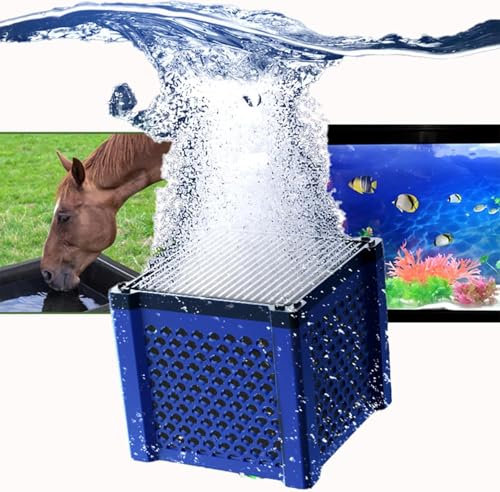 Bxjinkele Aktivkohle Aquarium | Clever Cube Aktivkohle Pferde | Aktivkohlefilter Pferdetränke | Eco Aquarium Wasserreiniger Würfel | Eco-Aquarium Wassertrog Purifier Cube | Für Teiche, Aquarium (1Pc)
