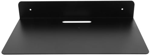 Schwarze Projektorhalterung aus Kohlenstoffstahl, Wandmontiert für Router