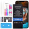 Batteria per Phone 13 0 cicli 3530 mAh Batteria interna per modello A2482 A2631 A2634 A2635 A2633 con strumento di riparazione completo e manuale di installazione