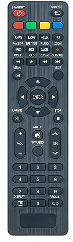 Telecomando universale sostituito Adatto per Icarus TV IC-URVED55-4K,IC-CURVE32-HD,IC-CURVE55-FH,IC-LED32H-B/JP,IC-CURVE39-HD,IC-CURVE49-FH,IC-CURVE55-4K,IC-CURVE55-HD