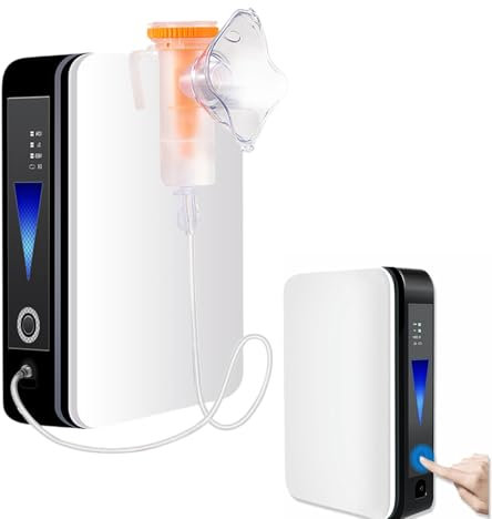 Mavdecll Generador de OxíGeno PortáTil,Inteligente Ajustable MáQuina de OxíGeno,Concentrador de OxíGeno Al 40%,Caudal de OxíGeno 1 L/Min,para Zonas de Alta Altitud y Actividades de ExploracióN