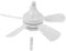 LIFKOME 1 juego Ventilador de Techo LED con Luz y Diseño Compacto para Dormitorios Pequeños y Silencioso para Comedores y Salones Función de Iluminación Regulable