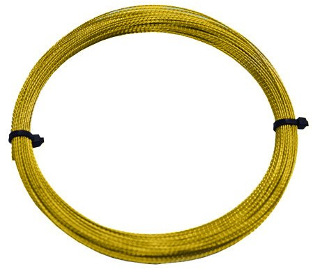 REJEL WINDSCREEN CUTTING OUT WIRE GOLD BRAIDED 0.8mm x 22m
