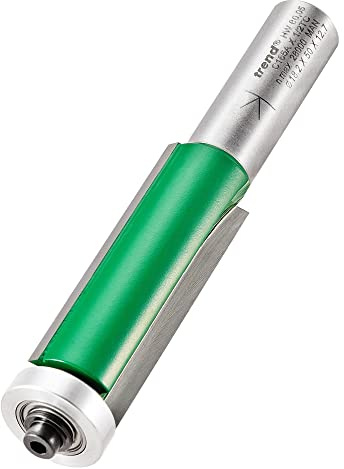Trend CraftPro Guided Profiler Router Cutter, 1/2 Inch Shank, 18mm Cut Diameter & 50mm Cut Length, Tungsten Carbide Tipped, C165AX1/2TC