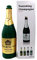 ZQION Bottiglia di Champagne Che scompare può versare liquidi Trucchi di magia Puntelli del Mago Illusioni sul palcoscenico Mentalismo Trucco Magico (Verde)