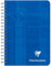 Clairefontaine 8500C - Packung mit 5 Notizbücher mit Spiralbindung, 9 x 14 cm, blanko, 90 g, 90 Blatt, farbig sortiert, 1 Pack