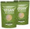 Nutri + Veganes Eiweißpulver Neutral ohne Süßungsmittel 2 kg - 85% Eiweiß vegan - Natural Proteinpulver unflavored 2000 g - natürlich auch zum Backen