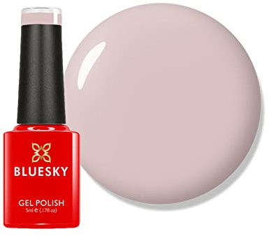 Bluesky Mini Gel Nail Polish 5ml, Nude Sunday - ND19 | A soft bare beige for a hand that looks tidy rather than done. Full cover in two coats, glossy for 21 days.