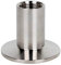 OTANA SS304 Stainless Steel BSP Internal Thread Ferrule Pipe Fittings Three Clips Homemade Beer Distillation,64mm Tri Clamp,3/8