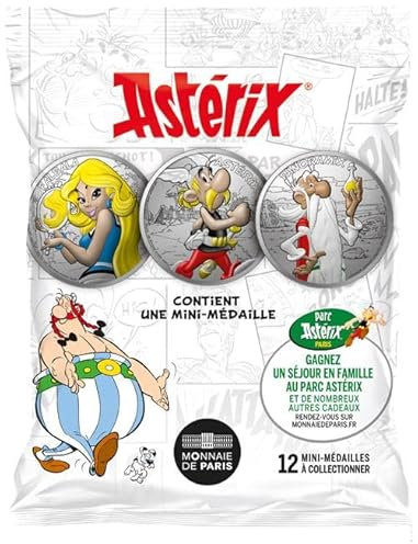 MONNAIE DE PARIS - Kit de découverte - Astérix Mini Médailles Surprise (A2202606)