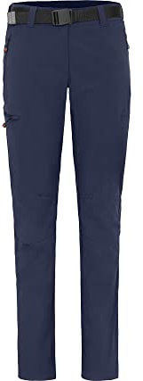Bergson Terra | Damen Winter-Wanderhose, warm gefüttert, elastisch, Peacoat Blue [368], 42 - Damen