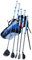 Fingerprints Junior Golf Club Set - Perfect for Junior Golfers - Left-Handed & Right-Handed Options - Complete Set in Multiple Sizes with Driver, Hybrid, 7i, PW, Putter & Stylish Stand Bag