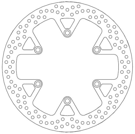 BRAKE DISC HALO FRONT