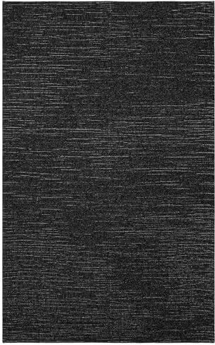 TESSO LIVING In- & Outdoor Teppich – 200 x 280 cm Grau – Wetterfest & rutschfest, UV-beständiger Kurzflorteppich – Ideal für Balkon, Terrasse, Küche & Camping