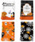 Arquiel Paños y Toallas de Cocina Algodon Set de 4 Halloween, Toallas de Plato 100% algodón Paño de Cocina Suaves y absorbentes Toallas de té y Toallas de Barra 50 x 70CM Dibujos Animados De Halloween