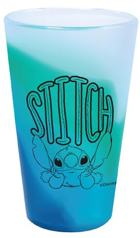 WinCraft Verre à bière en silicone Disney Lilo & Stitch 473 ml