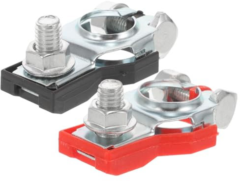 GETAJGHSD 2stücke Zinkbeschichtete Batterieklemmen Schnellanschluss Korrosionsbeständig Langlebig Für Japanische Fahrzeuge Einfache Installation Fahrzeugbatterie-anschlussklemmen