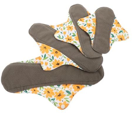 SEWOART Serviettes Hygiéniques Réutilisables Pour Femmes Ensemble De Serviettes Hygiéniques De Maternité En Fibres