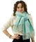 Xifrika langer Damenschal mit Fransen in Beige – weiches, warmes und elegantes Tuch, Schalgröße 200x64 cm. Warm und ideal für den Winter