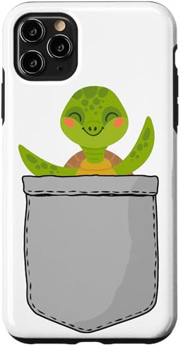 iPhone 11 Pro Max Sea Turtle Tortoise Pocket Case
