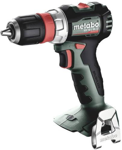 metabo BS 18 L BL Q 613156840 - Trapano avvitatore a batteria, 18 V, agli ioni di litio, senza spazzole, con custodia, senza batteria, senza caricatore