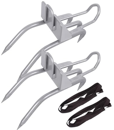 Kletterschuhe für Bäume – Set mit 2 Stück für Tree Climbing-Ausrüstung, sichere Outdoor-Ausrüstung mit Stoßdämpfung für den professionellen Einsatz beim Beschneiden und Sammeln von