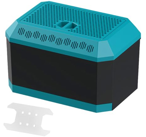 Kaeltsyn Scatola da allevamento con fori di ventilazione e scala per grilli, vermi della farina, facile da impilare, multifunzionale, con spazio per attività