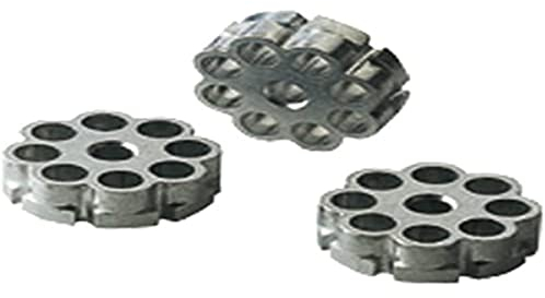 Umarex 3er-Pack Ersatztrommeln/Trommelmagazine für CO2 Pistolen 4,5 mm (universal) / 3X Ersatzmagazin 8 Schuss für Luftpistole