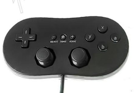 Mando Clásico PRO Wii Negro [ Compatible ]