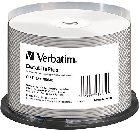 Verbatim DataLifePlus CD-R 700 MB 50 pezzo(i)