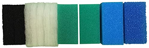 Finest-Filters, Aquarium-Filterschwämme, Komplettset kompatibler Filterschwämme für Juwel Compact / BioFlow 3.0