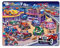 Larsen US19 Rahmenpuzzle für Kinder I Sehr viel los auf der Autobahn I Puzzle ab 4 Jahre I Schönes Kinderpuzzle mit 58 Teilen I Spielen, Spaß & Lernen