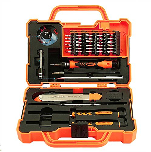 CYIR Kit de herramientas de reparación de electrónica, multipuntas, destornillador, pinzas para portátil, teléfono móvil, tableta, reparación