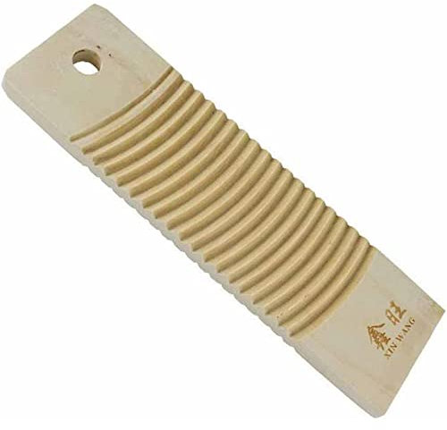 Vetrineinrete® Lavatoio in Legno di Bamboo tavola per bucato ASSE tavoletta Bambu per lavabo da Lavanderia (40x12 cm)