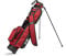 Sunday Golf Loma Tasche – leichte Golftasche mit Riemen und Ständer – einfach zu tragende Pitch n Putt Golftasche – Par 3 und Executive Kurse, 31 Zoll hoch (Burgund)