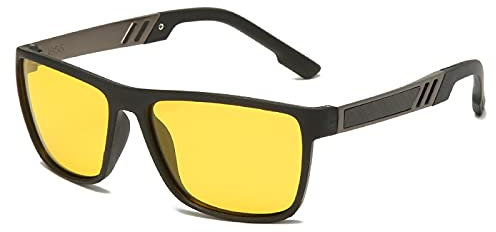 Sunglasses Modische Sonnenbrille Herren Sonnenbrille Nachtsicht Polarisierte Sonnenbrille Für Fahrer Männliche Sicherhei