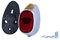 Rücklicht Rückleuchte Rück Leuchte Licht Typ Hella kompatibel mit Puch MS MV VS DS VZ 50 MV 50X-2 50X-3