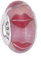 Nbsameng Transparent Charme Perlen aus Murano Glas Charms, Anhänger für Frauen Armbänder und Ketten, 925% Silber Charms Pendant Bead für Pandora und europäische Armbänder und Halskette,rote Lippen