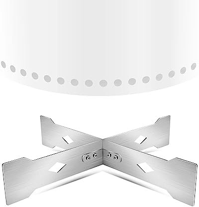 Ständer passend für Solo-Herd, Lagerfeuer, 304 Edelstahl-Kaminwerkzeuge für den Außenbereich, Feuerstellen im Freien, Holzverbrennung und Camping-Zubehör