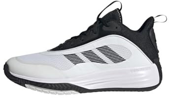 adidas Herren Own The Game 3 Shoes Basketball-Schuhe, Cloud White/core Black/core Black, 48 EU
