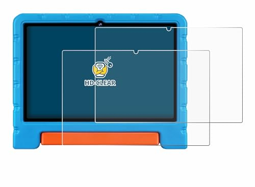 BROTECT Protector Pantalla para ZIOVO Z138 10 Protector Transparente (2 Unidades) Anti-Huellas