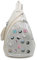 CHERRY SAUCE Oxford Ita Bag Kawaii Pin Display Chest Pack Single Shoulder Bag Sport Backpack Hiking Daypack, Beige
