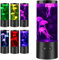 Jellyfish Lamp Jelly Fish Lava Light Lamp Aquarium Sensory Lights with 7 Change Colours Modes Realistic Jellyfish Tank Mood Light USB/Battery Operated Table Lamps for Living Room Bedroom Office Décor