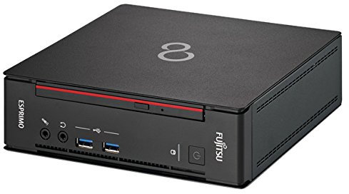 Fujitsu ESPRIMO Q556-2 Mini Tiny MFF Micro PC i5 6400T 8GB 256GB SSD Windows 10 Professional (Renewed)