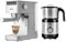 GEEPAS 1450W Espresso & Cappuccino Coffee Machine & 450W Coffee Grinder Combo Set | Milk Frother, 1.4L Water Tank | Wet & Dry Coffee Grinder Mill for Spices Chutney, 800ML Capacity, 2 Speed Pulse